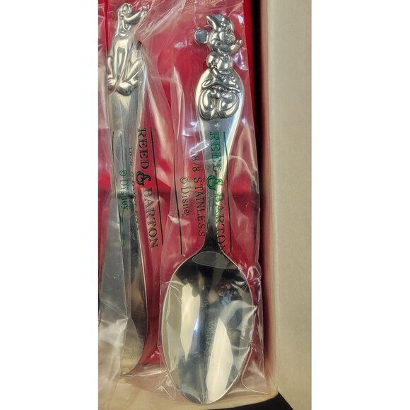 Vintage Disney Reed & Barton 3-Piece Silverware Set for Children - Picture 4 of 13